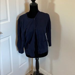 Woman’s George Navy Sweater, Size L (12/14)